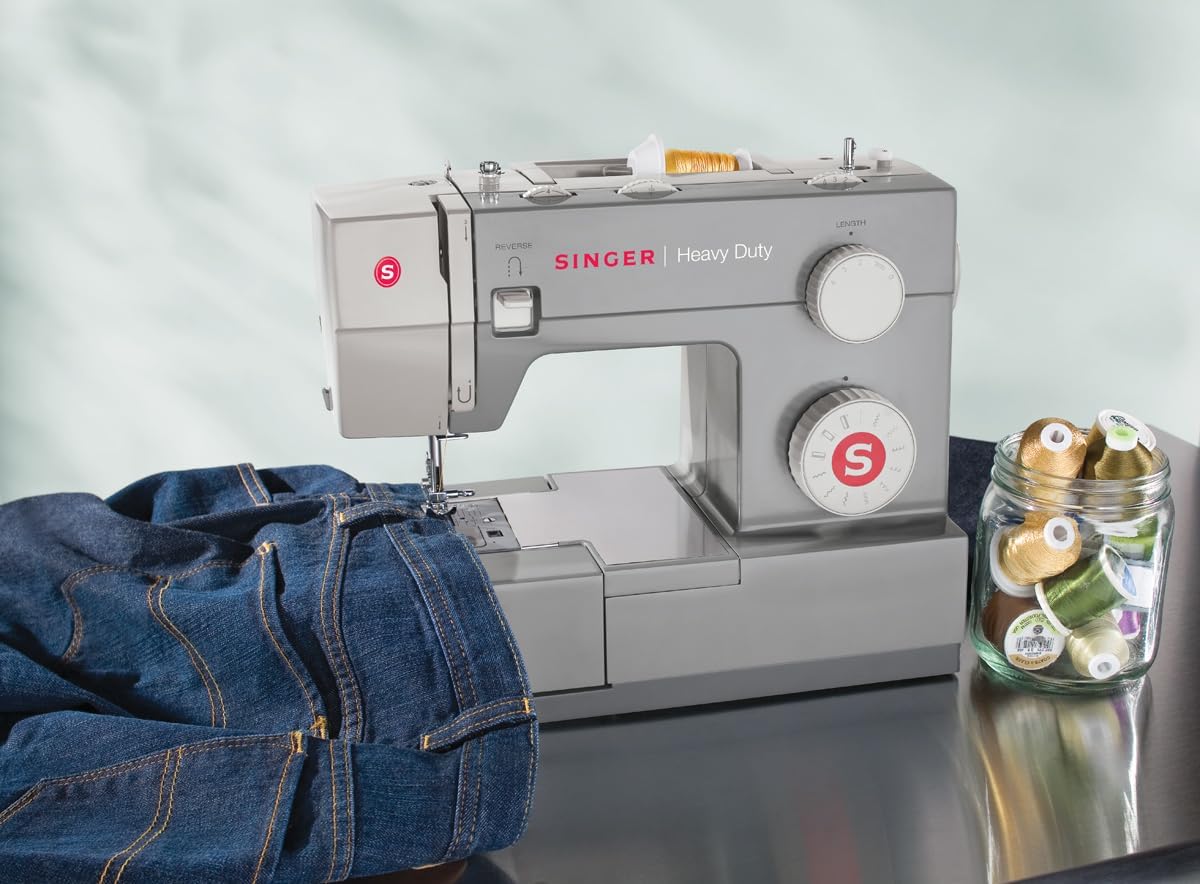 Singer 4411 Heavy Duty Sewing Machine, Grey