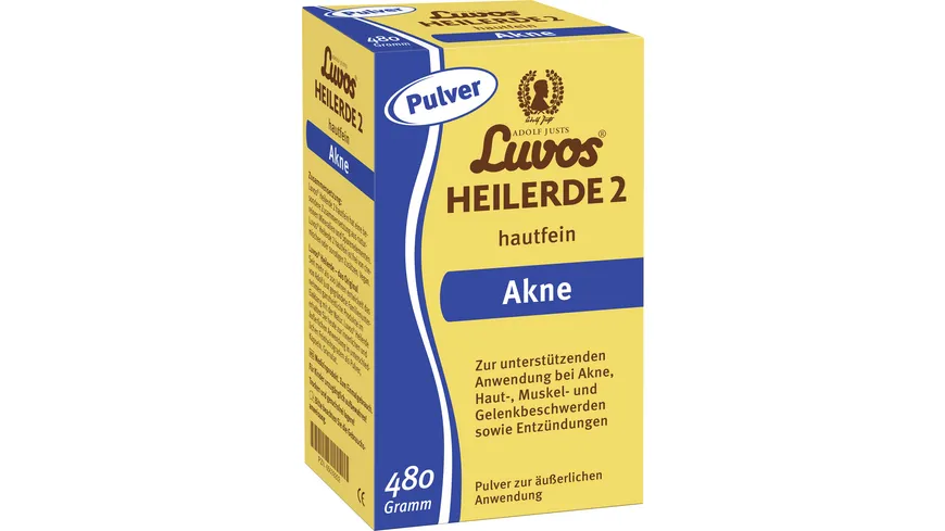 Luvos Heilerde 2 hautfein Pulver 480 g