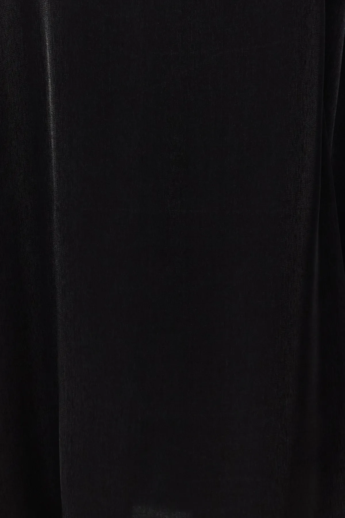 Trendyol Modest  Schwarzer ungefütterter Rock aus gewebtem Satin TCTSS24EE00017
