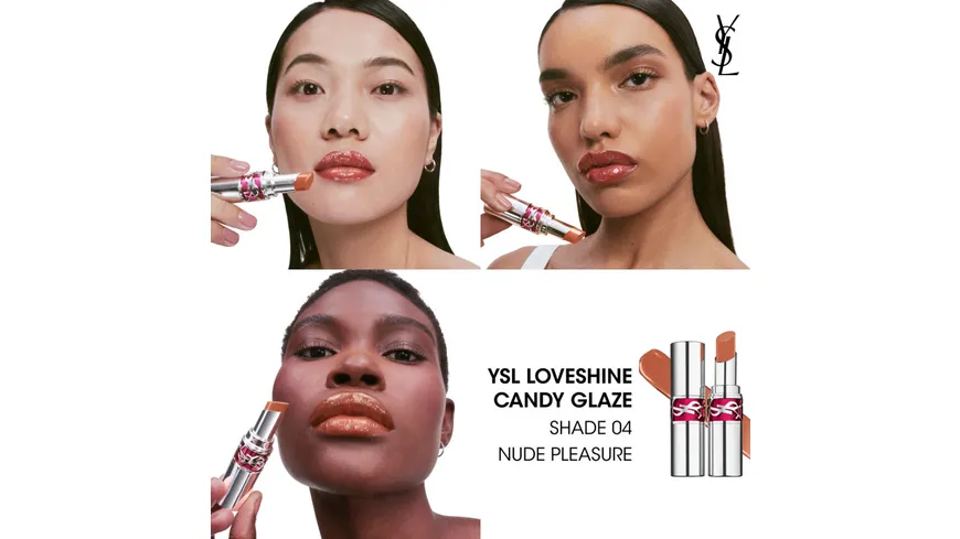 Yves Saint Laurent Loveshine Candyglaze Lippenstift 3.2 g 4 - nude pleasure