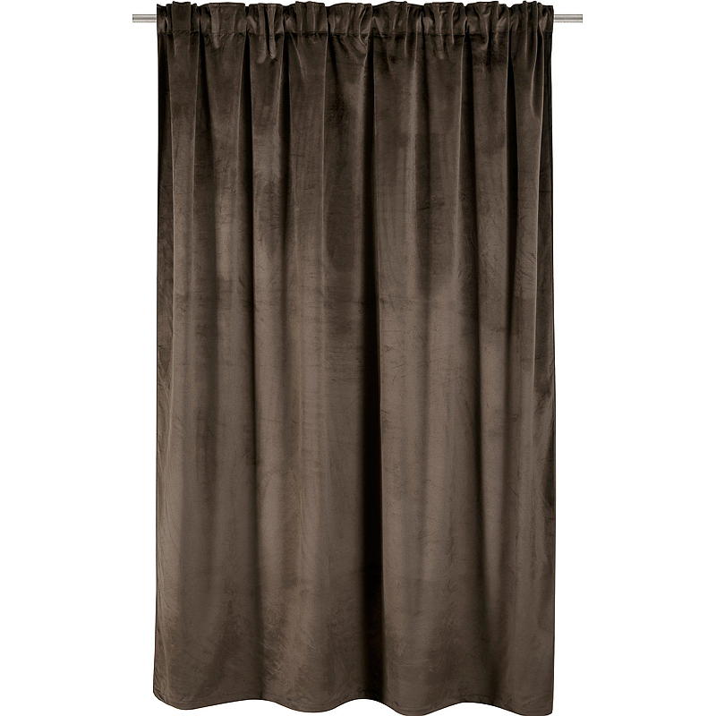 Home Gardin 140x160 cm velvet brun