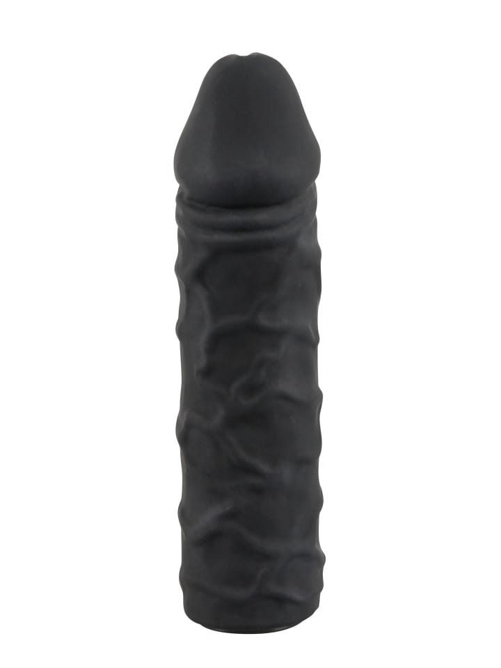 You2Toys Strap-On Silicone Strap-On in schwarz günstig kaufen 17 cm