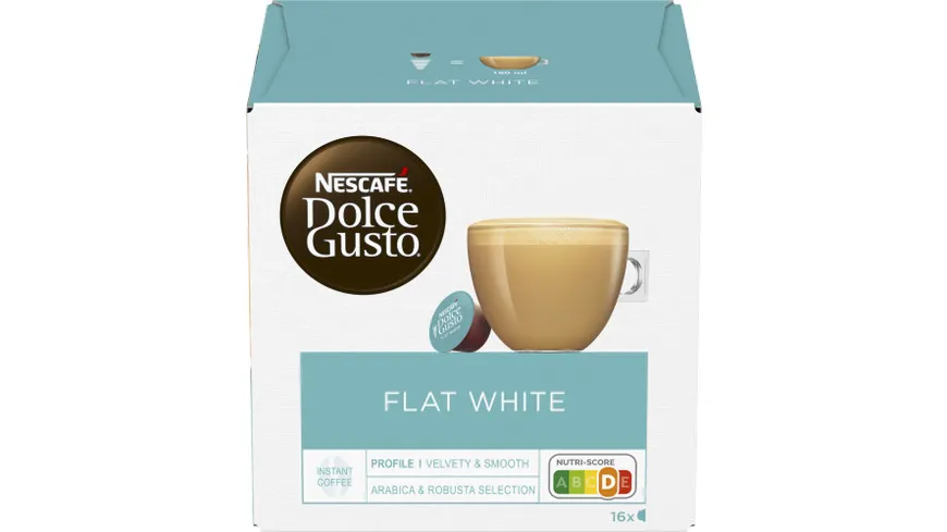 NESCAFE DOLCE GUSTO Flat White 187.2 g