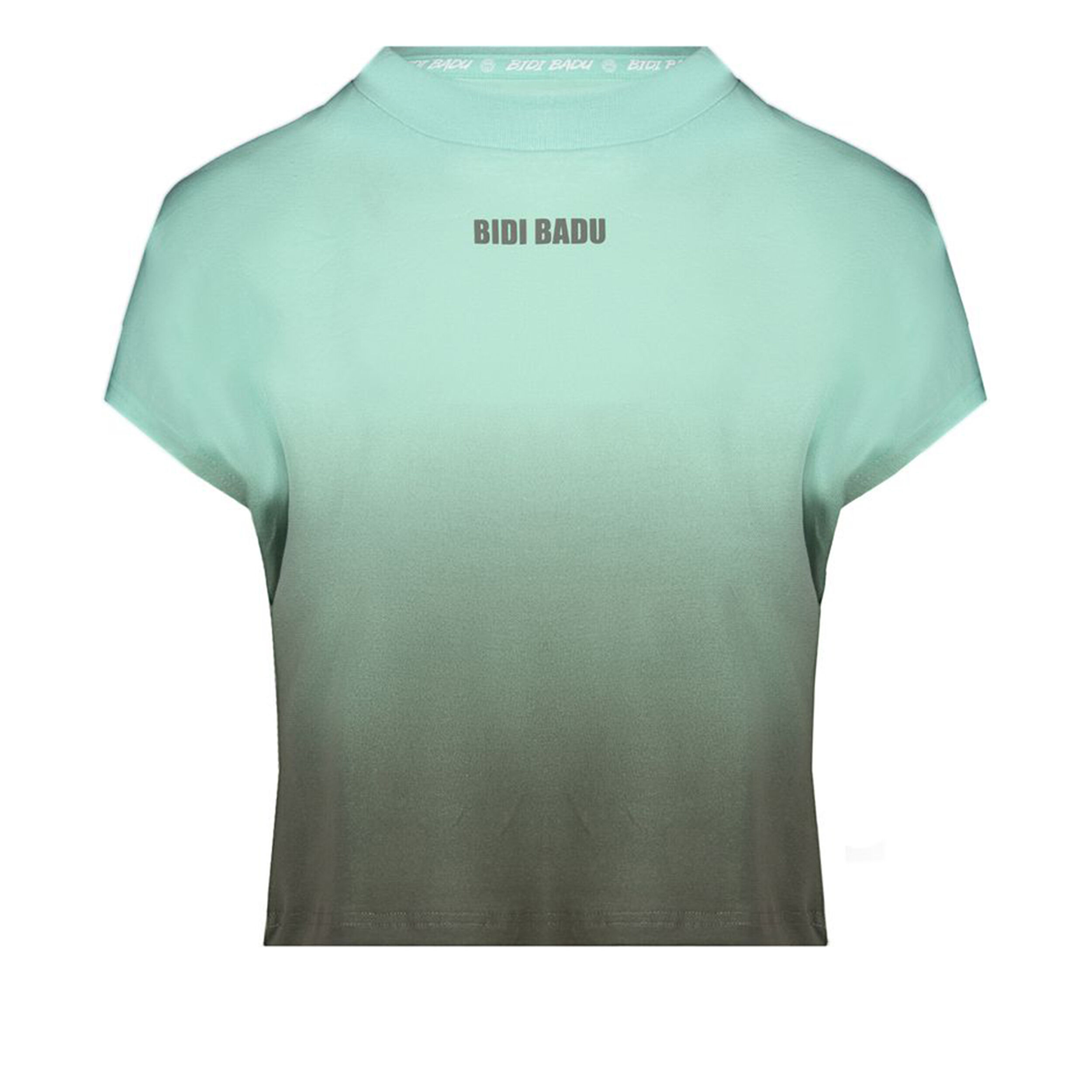 Multifidi Move Printed T-Shirt Damen - Mint, Grau