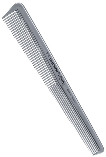 Triumph Triumph Master 253/95 Silber-Metallic 7 Zoll Schneidekamm