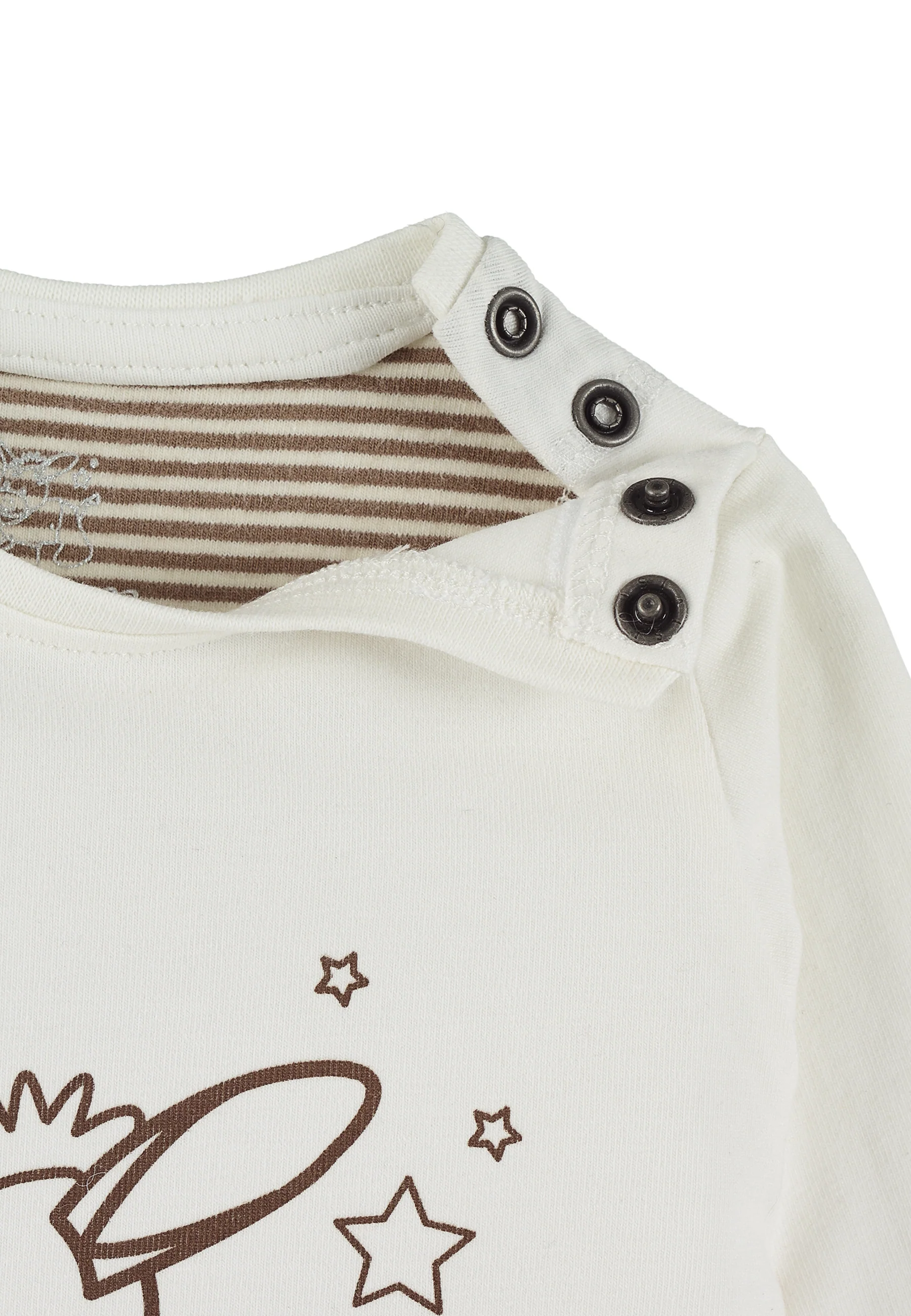 GOTS Langarm-Shirt Esel Emmi aus Single Jersey
