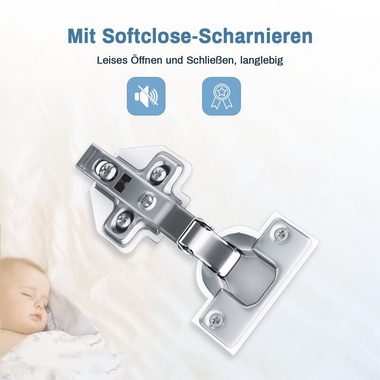 SONNI Badezimmerspiegelschrank Spiegelschrank 2-türig Bad LED Beleuchtung Badspiegel 70cm Breite Steckdose, Badschrank, Badezimmerspiegelschrank
