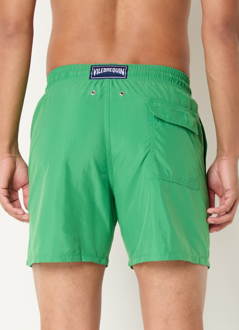 Vilebrequin Moorea swim shorts with print and side pockets
