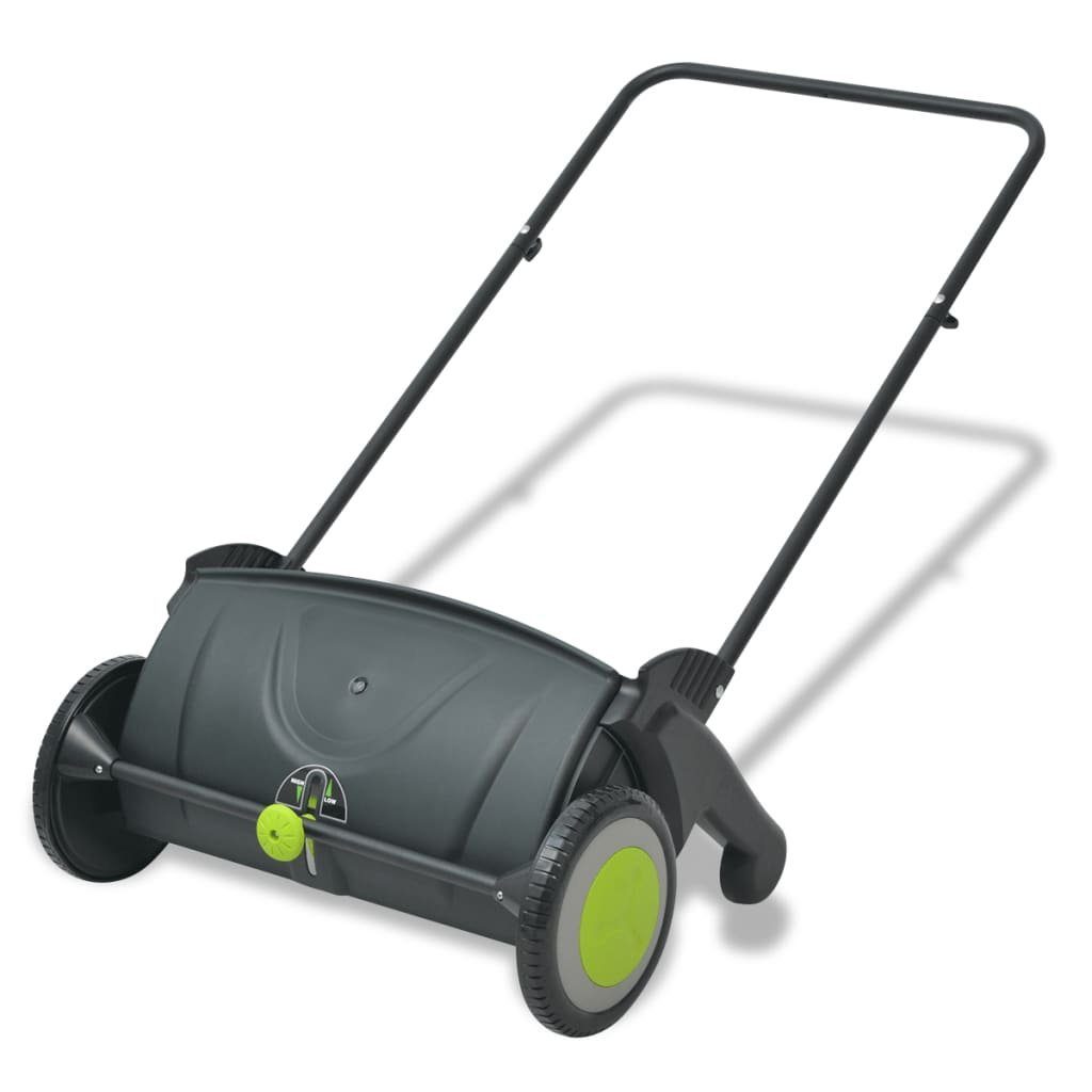 DOTMALL Kehrmaschine Rasenkehrmaschine 103 L Laubkehrmaschine