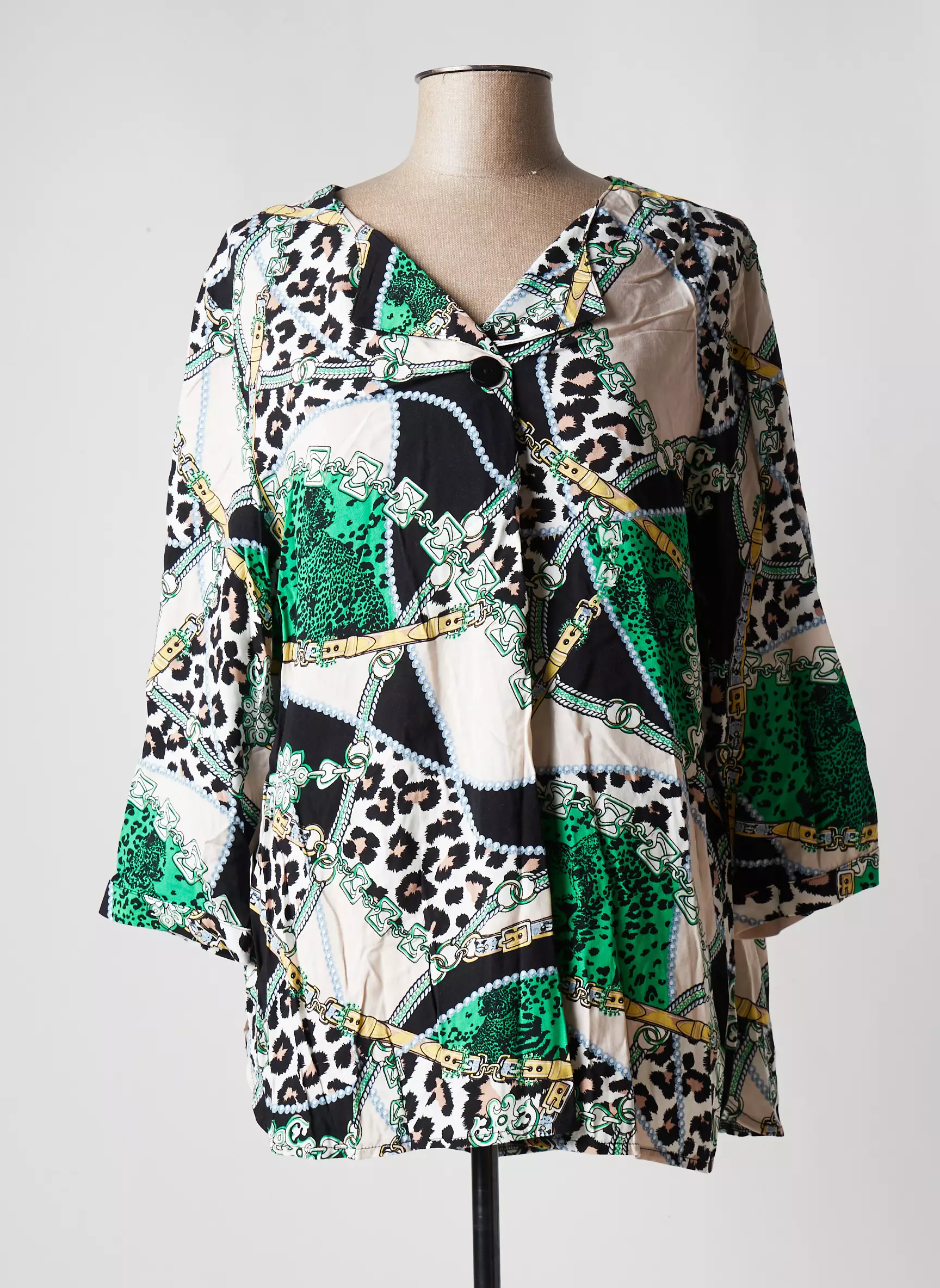 Ciso Blouses Femme couleur vert