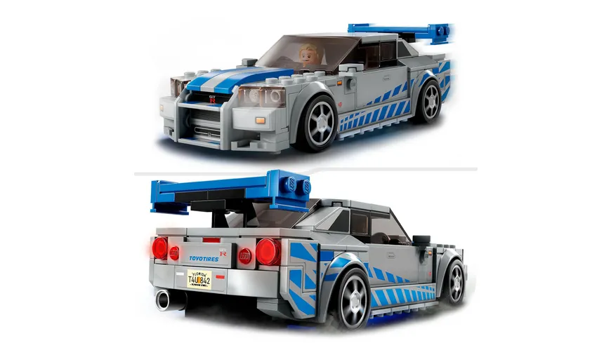 LEGO Speed Champions 76917 2 Fast 2 Furious Nissan Skyline GT-R (R34)