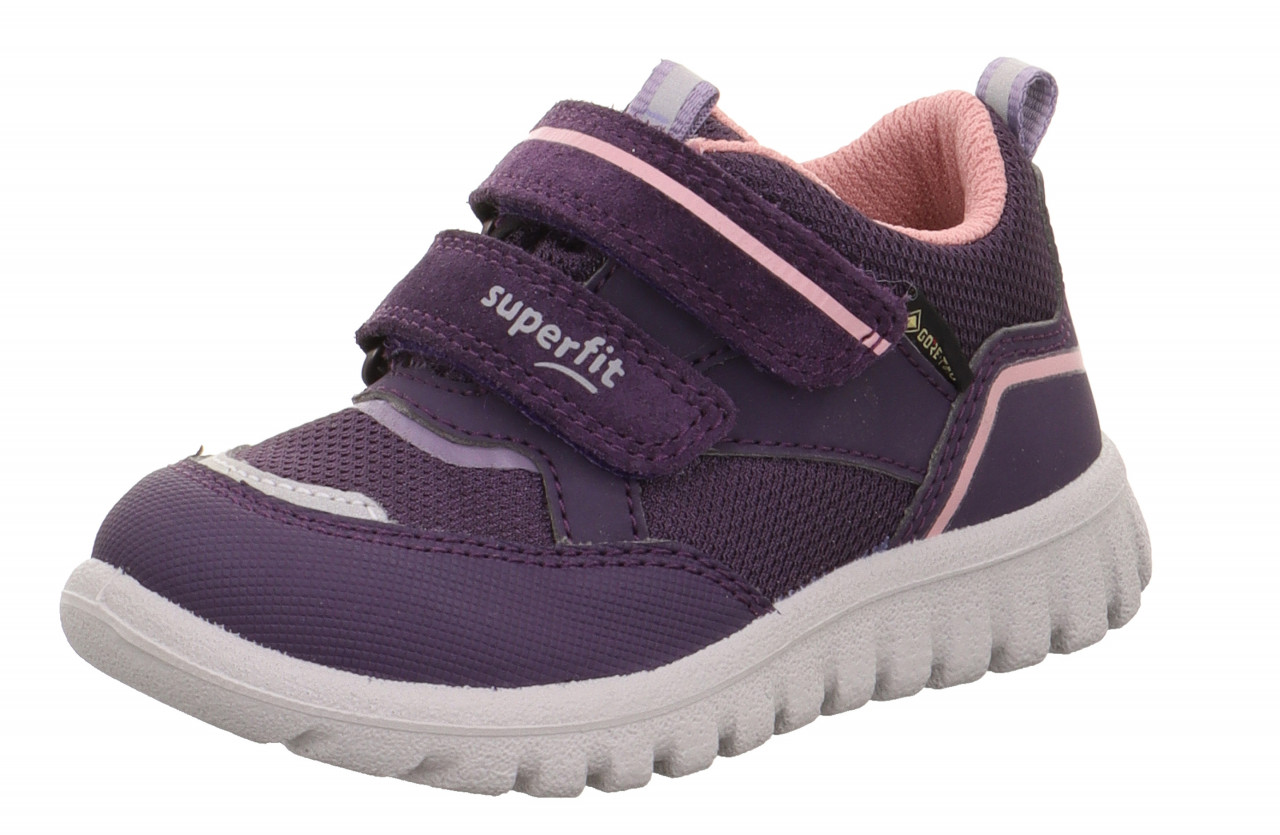 SPORT7 MINI - Lila/RosaSneaker low mit Klettverschluss