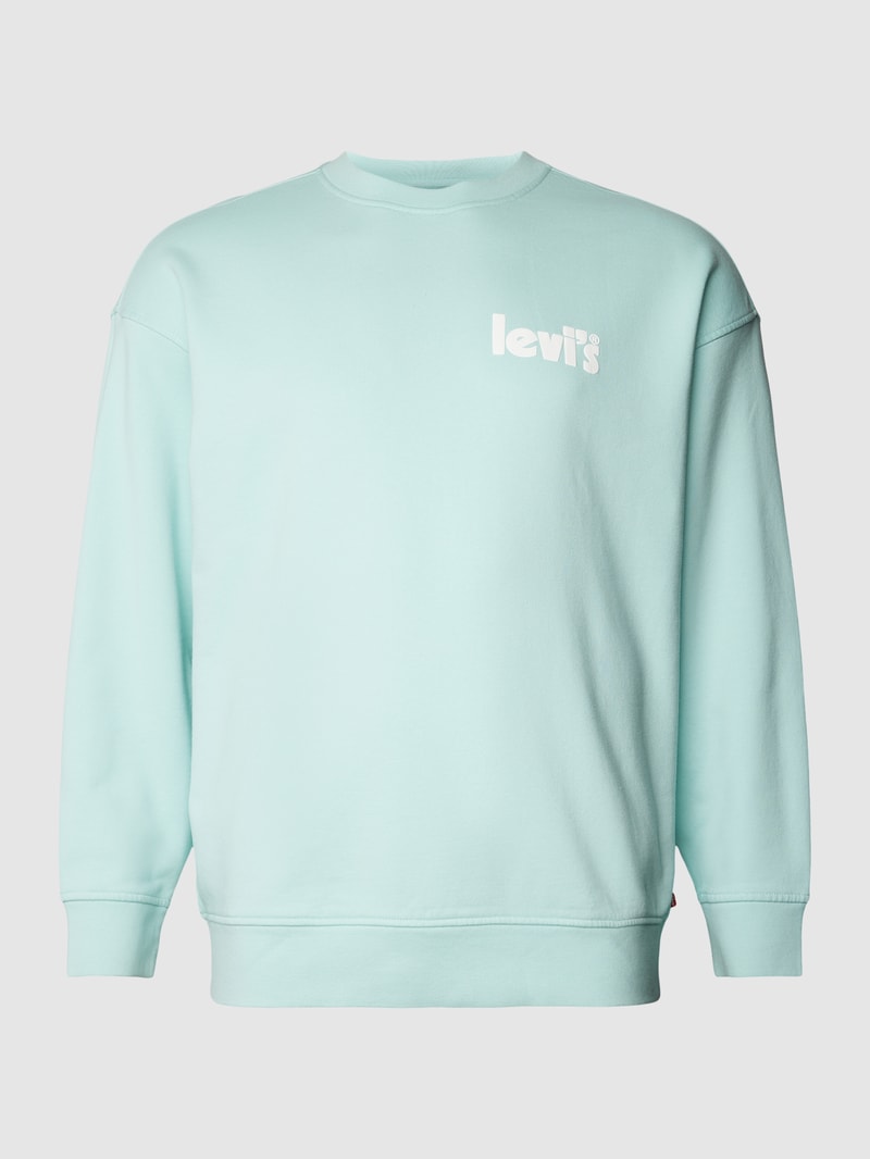 PLUS SIZE Sweatshirt mit Label-Print in mint