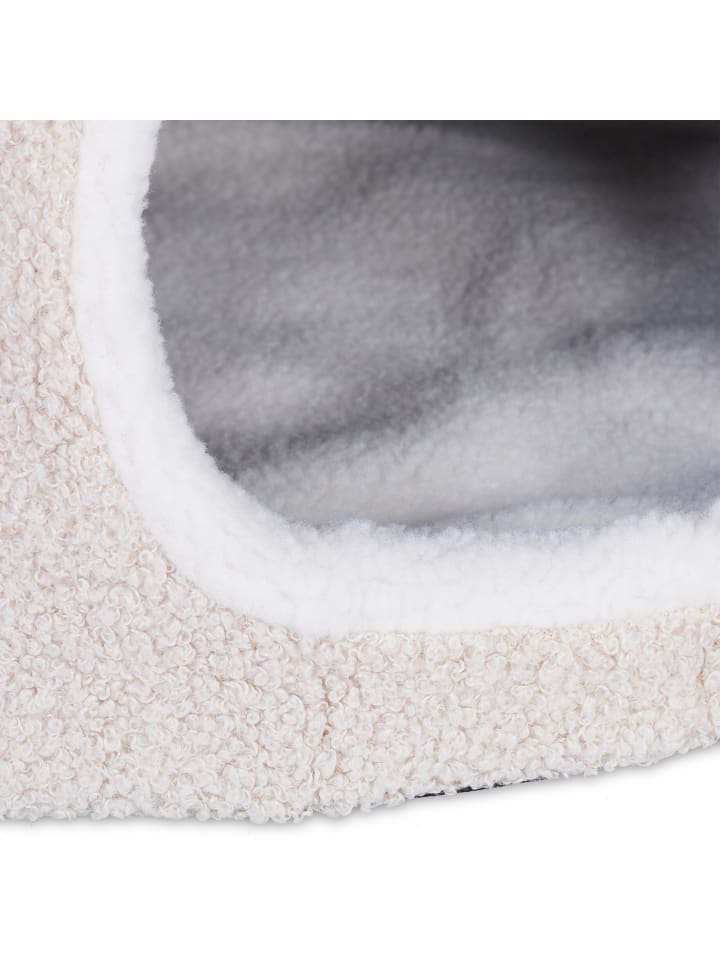 relaxdays Katzenhöhle in Beige - (H)40 x Ø 39 cm günstig kaufen onesize