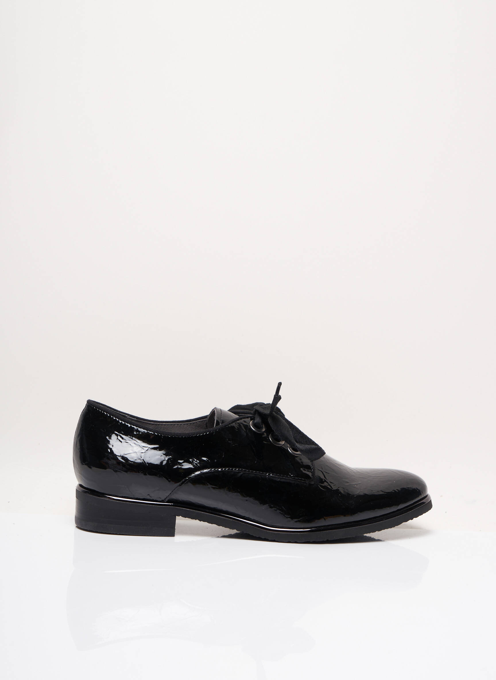 Fugitive By Francesco Rossi Derby Femme couleur noir
