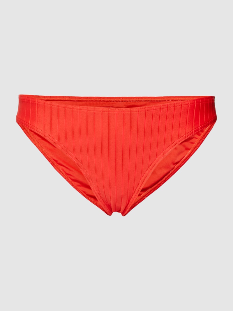Bikini-Hose im gerippten Design Modell 'LINED UP LOWIRDER' in orange