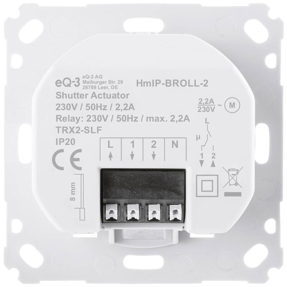Homematic IP Set AP + Wettersensor pro + Rollladenaktor Smart-Home-Steuerelement