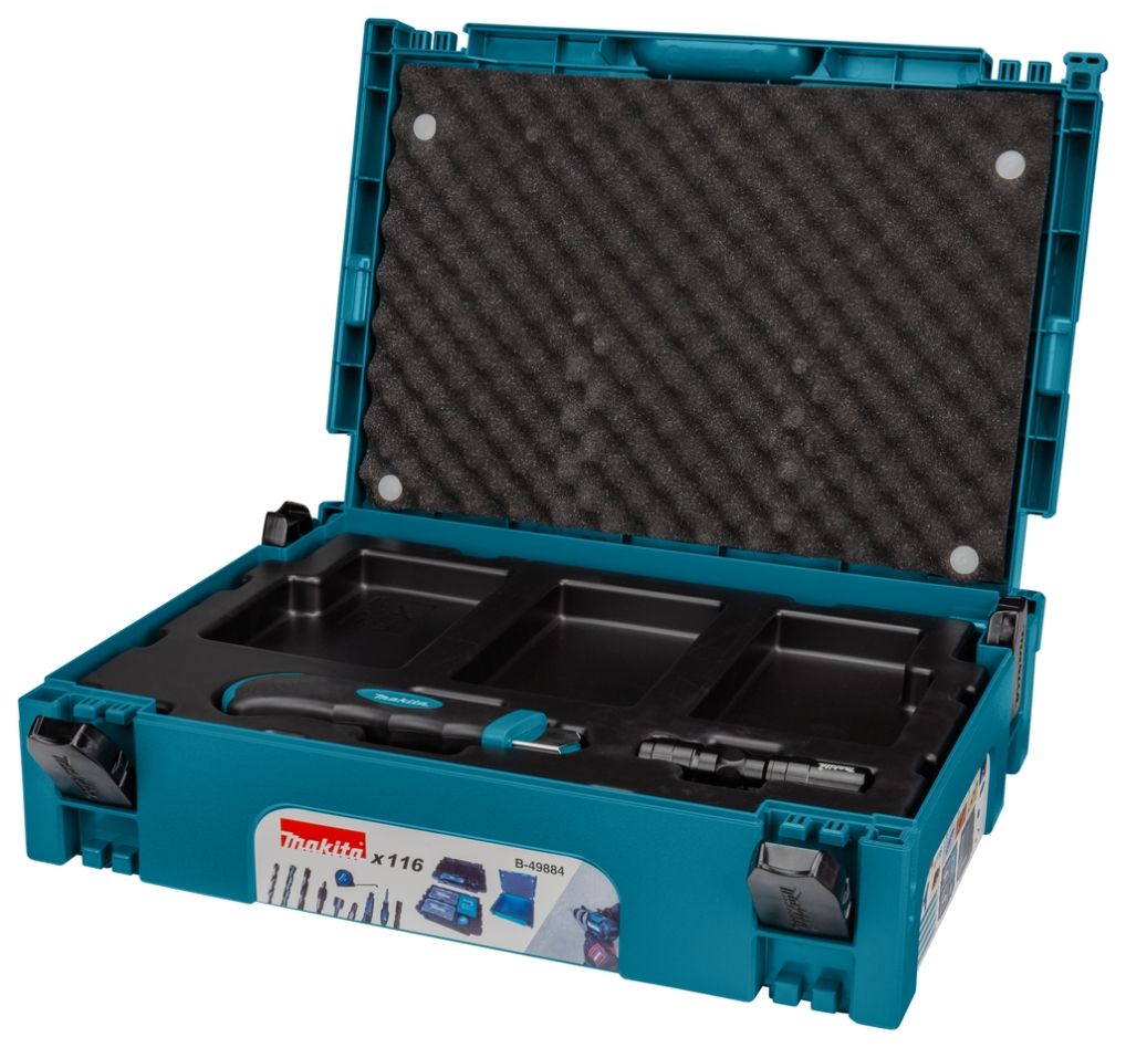Akcesoria Makita B-49884 Zestaw wierteł/wkrętaków, 116 elementów