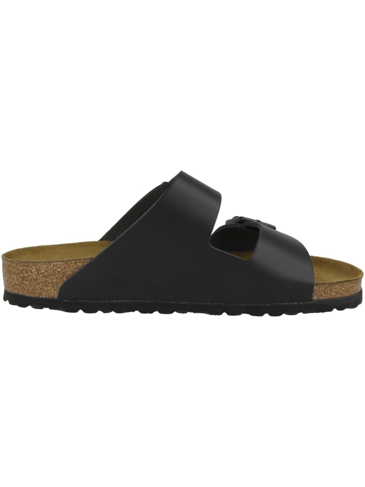 Birkenstock Sandale Arizona Naturleder normal in schwarz günstig kaufen