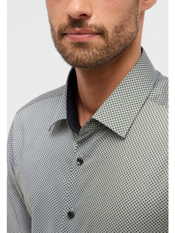 Eterna Hemd SLIM FIT in grün günstig kaufen