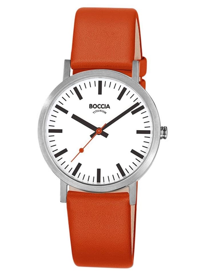 Boccia Armbanduhr Titan/Ockerbraun günstig kaufen onesize