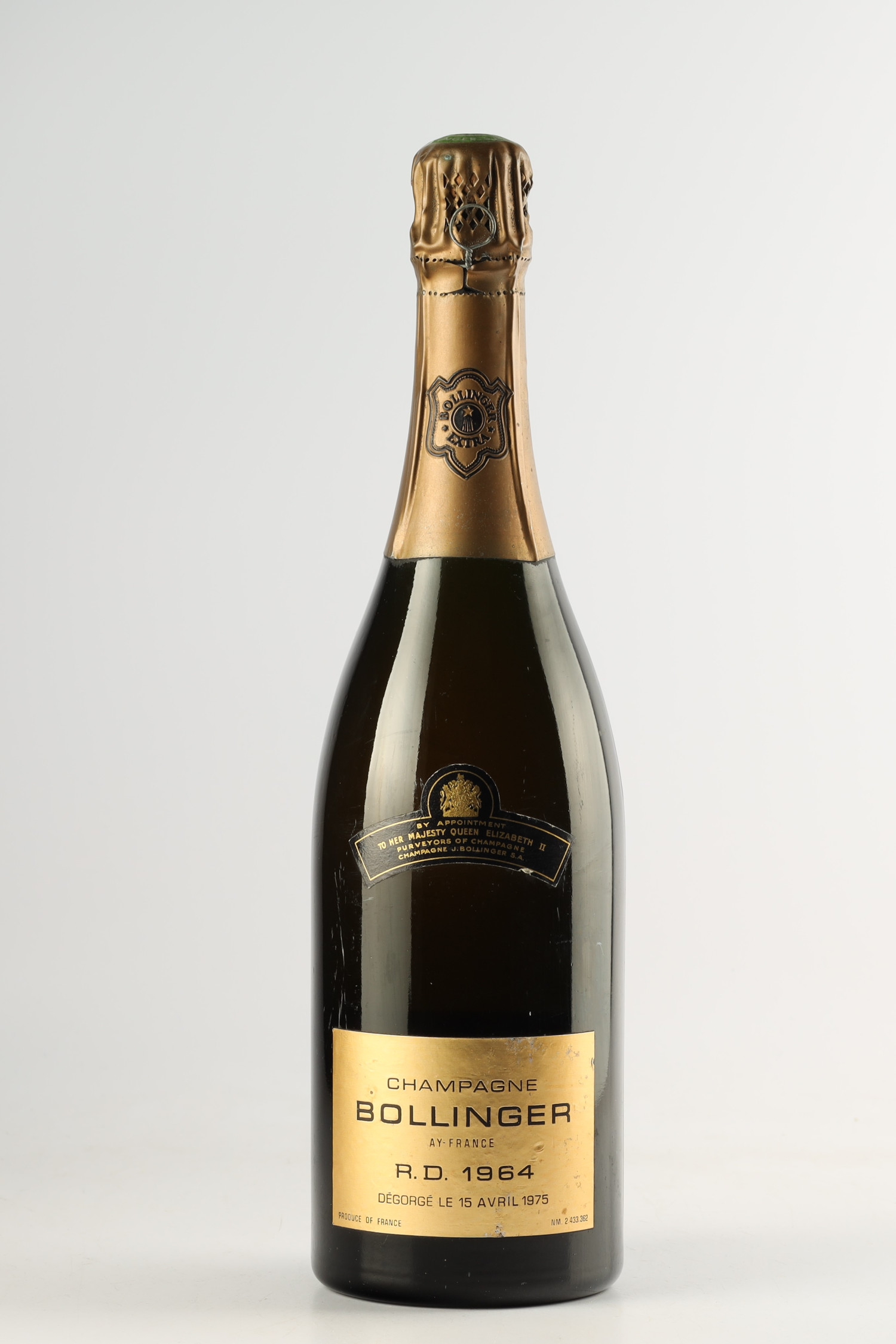 Bollinger R.D. 1964, Champagne