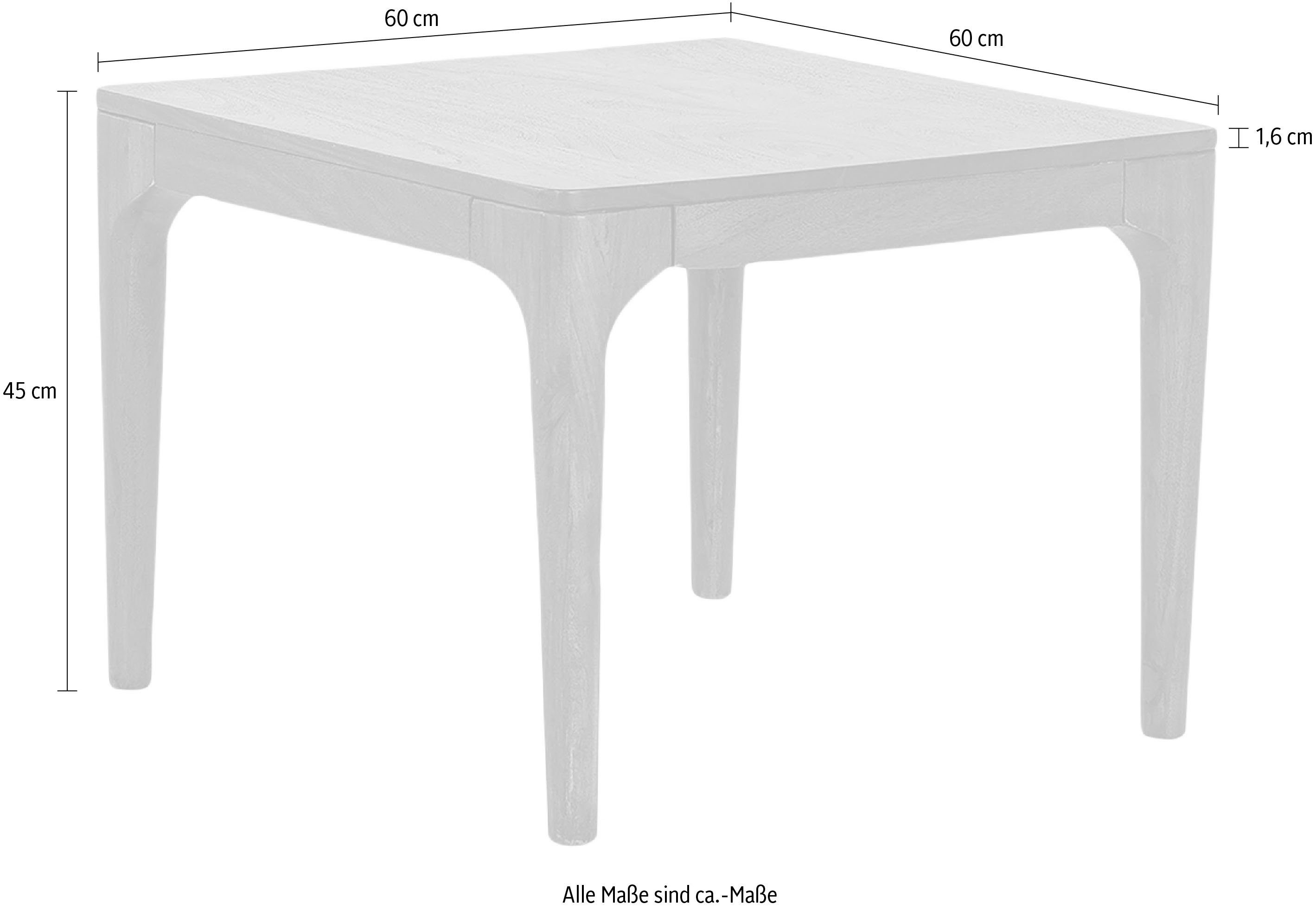 byLIVING Couchtisch Bosse, aus Massivholz, Breite 115 oder 60 cm