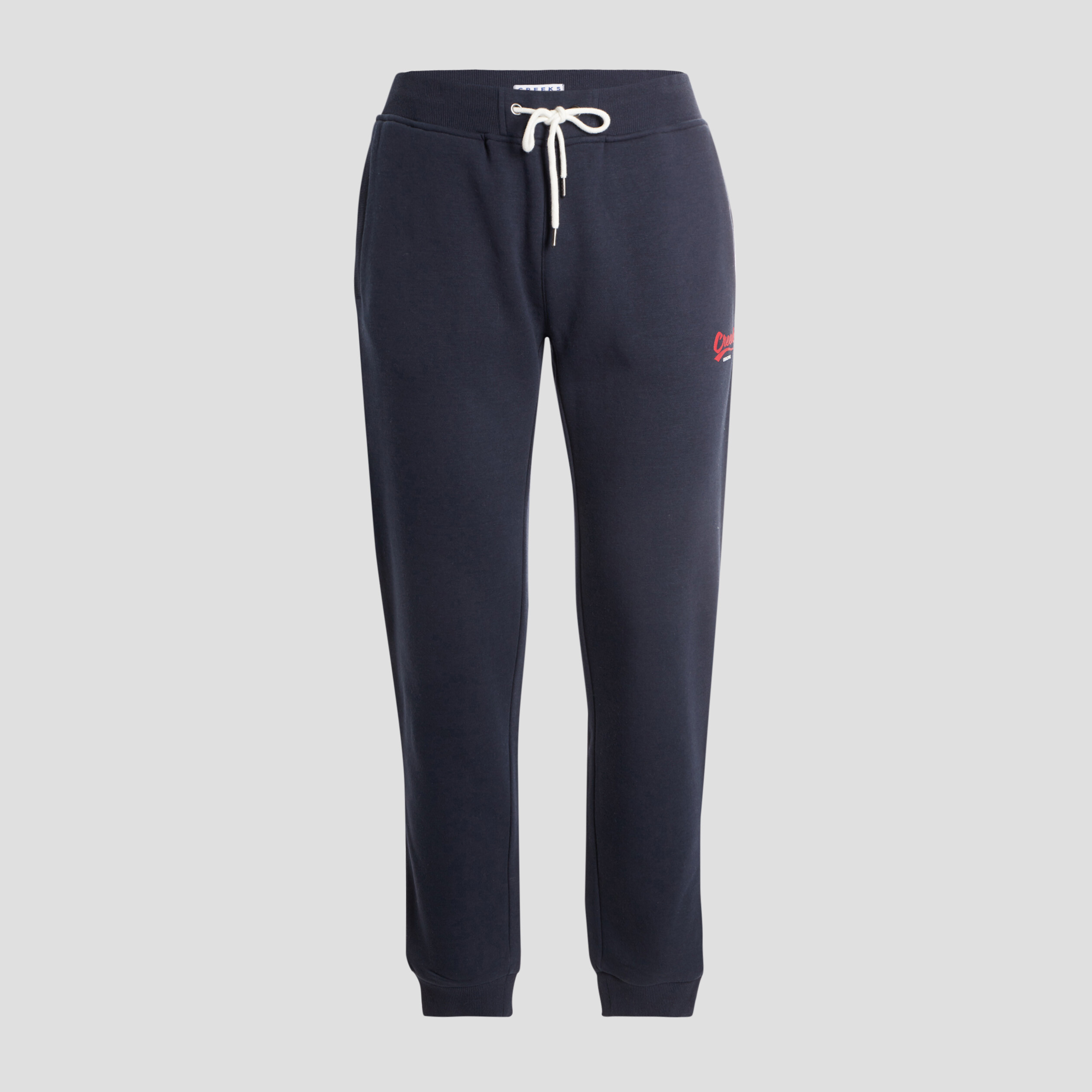 Pantalon jogging ajusté Creeks bleu marine homme | La Halle