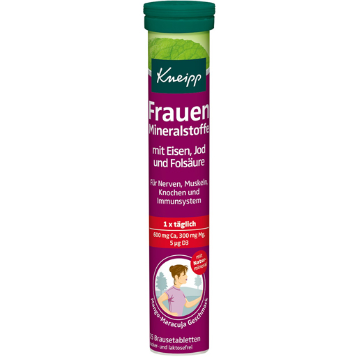KNEIPP Frauen Mineralstoffe Brausetabletten  15 St  Brausetabletten
