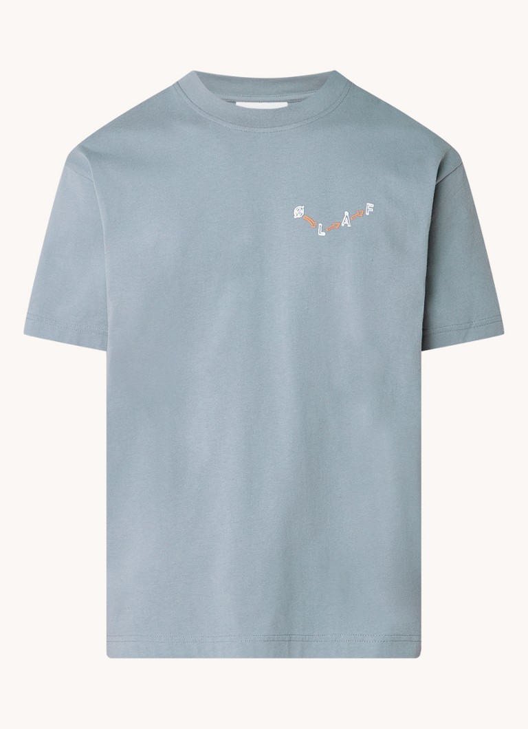 T-shirt OLAF con logo e stampa sul retro