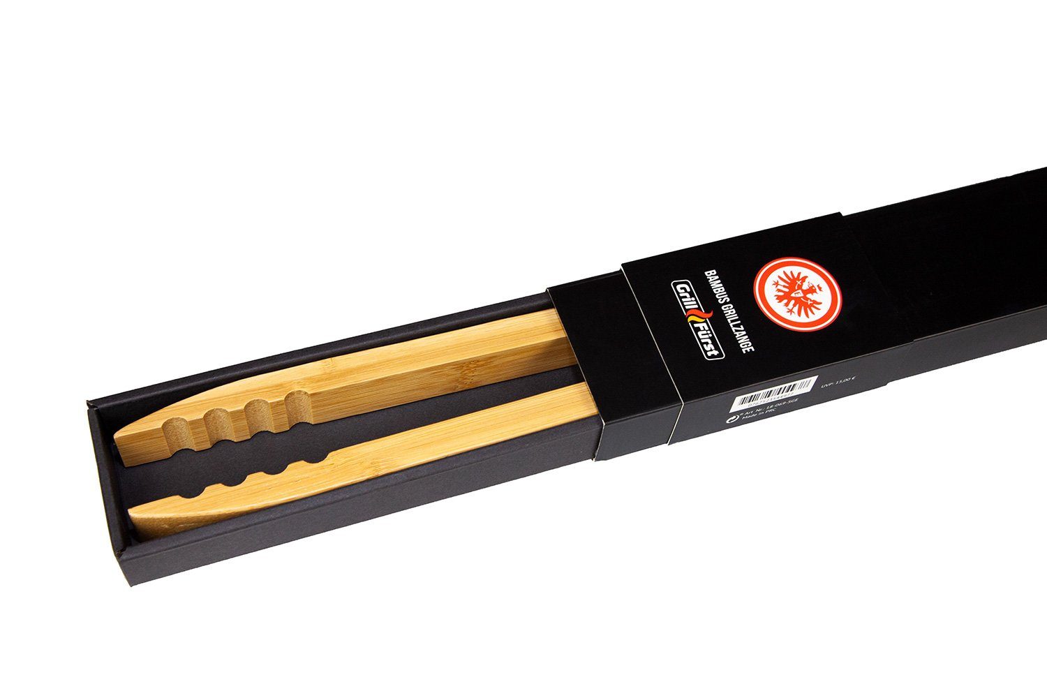 Grillfürst Grillzange Grillfürst Grillzange Bambus - Eintracht Frankfurt Edition - 60cm extralang