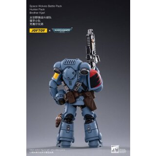 Warhammer 40k Actionfiguren 4er-Pack 1/18 Space Wolves Battle Hunters 12 cm