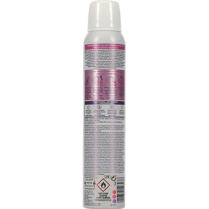 Batiste Tørrshampoo 200 ml Batiste Heavenly volume
