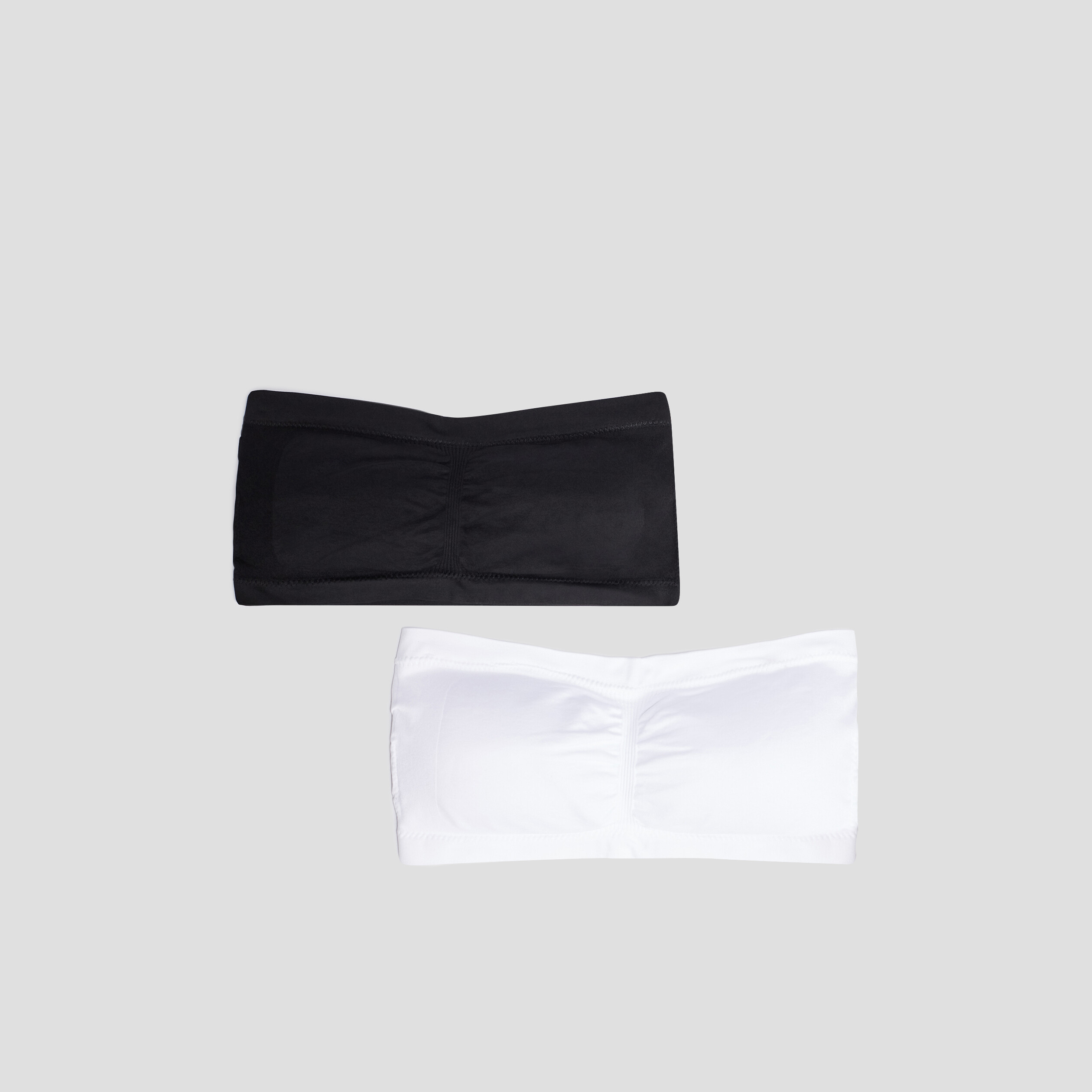 Lot 2 bandeaux coque amovible noir femme | La Halle