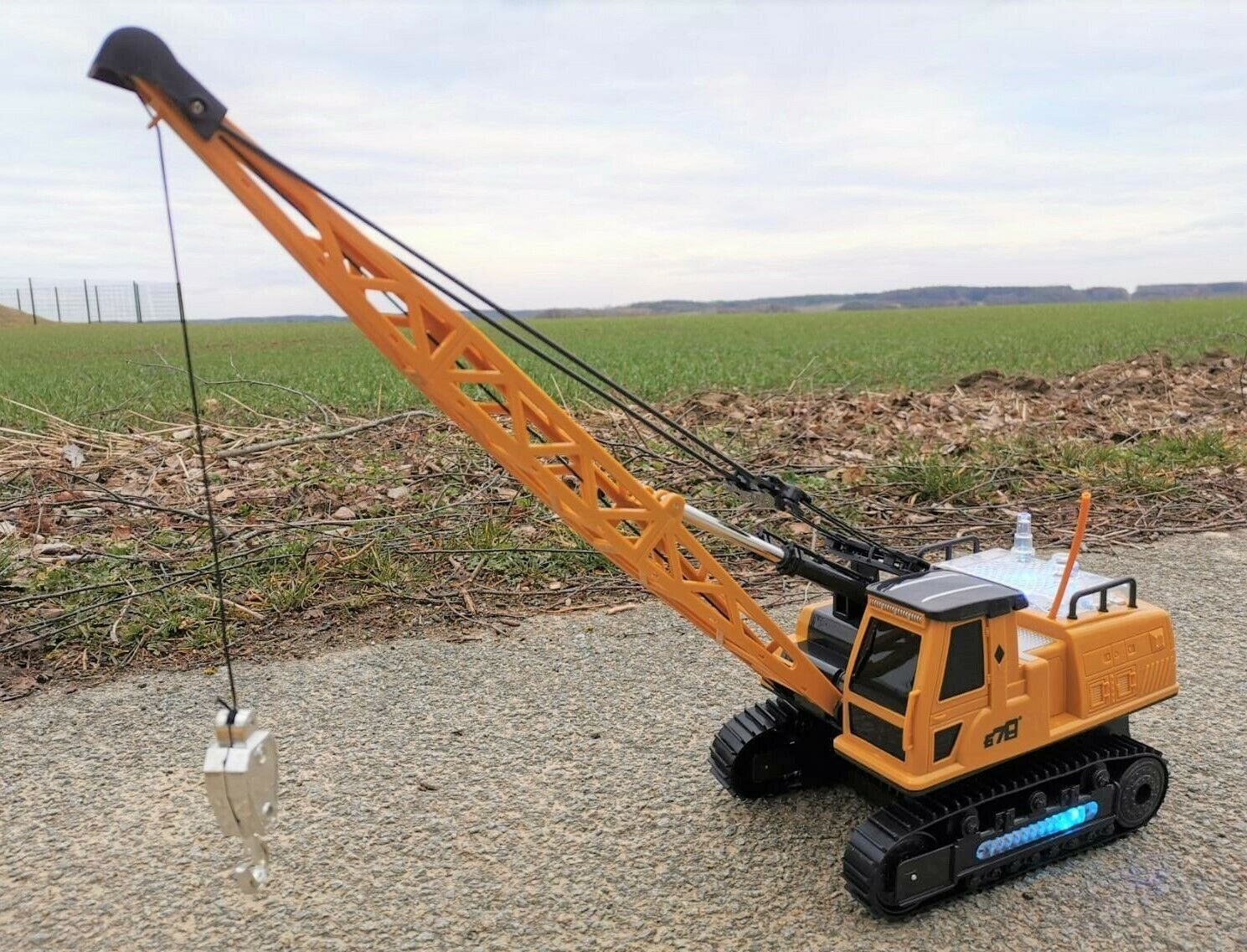 BruKa RC-Kran RC Raupenkran TOPLIFTER ferngesteuerter Baukran Kran Baufahrzeug