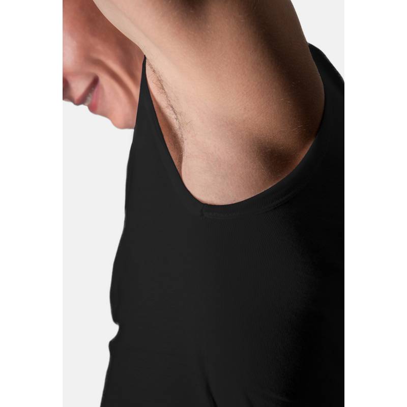 Black Snake 2 Pack V-Neck Muskelshirt Classic Unterhemd Herren