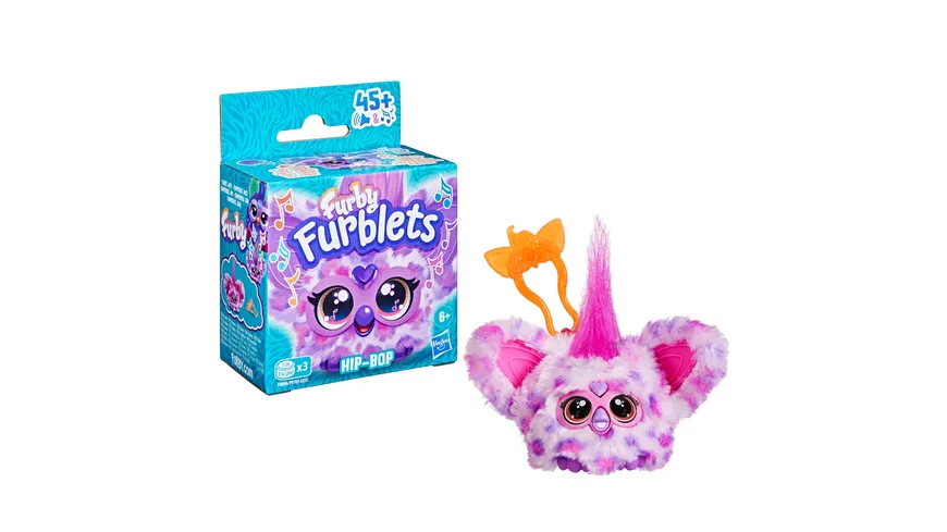 Hasbro - Furby Furblets Mini elektronisches Plüschspielzeug, 1 Stück, sortiert