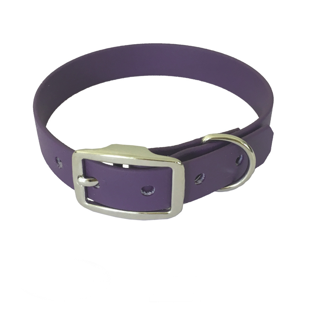 bio-leine Hundehalsbänder bio-leine 21-30cm HU Biothane Halsband violett 52 cm, 62 cm