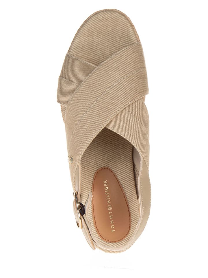 Tommy Hilfiger Shoes Sandaletten in Beige günstig kaufen