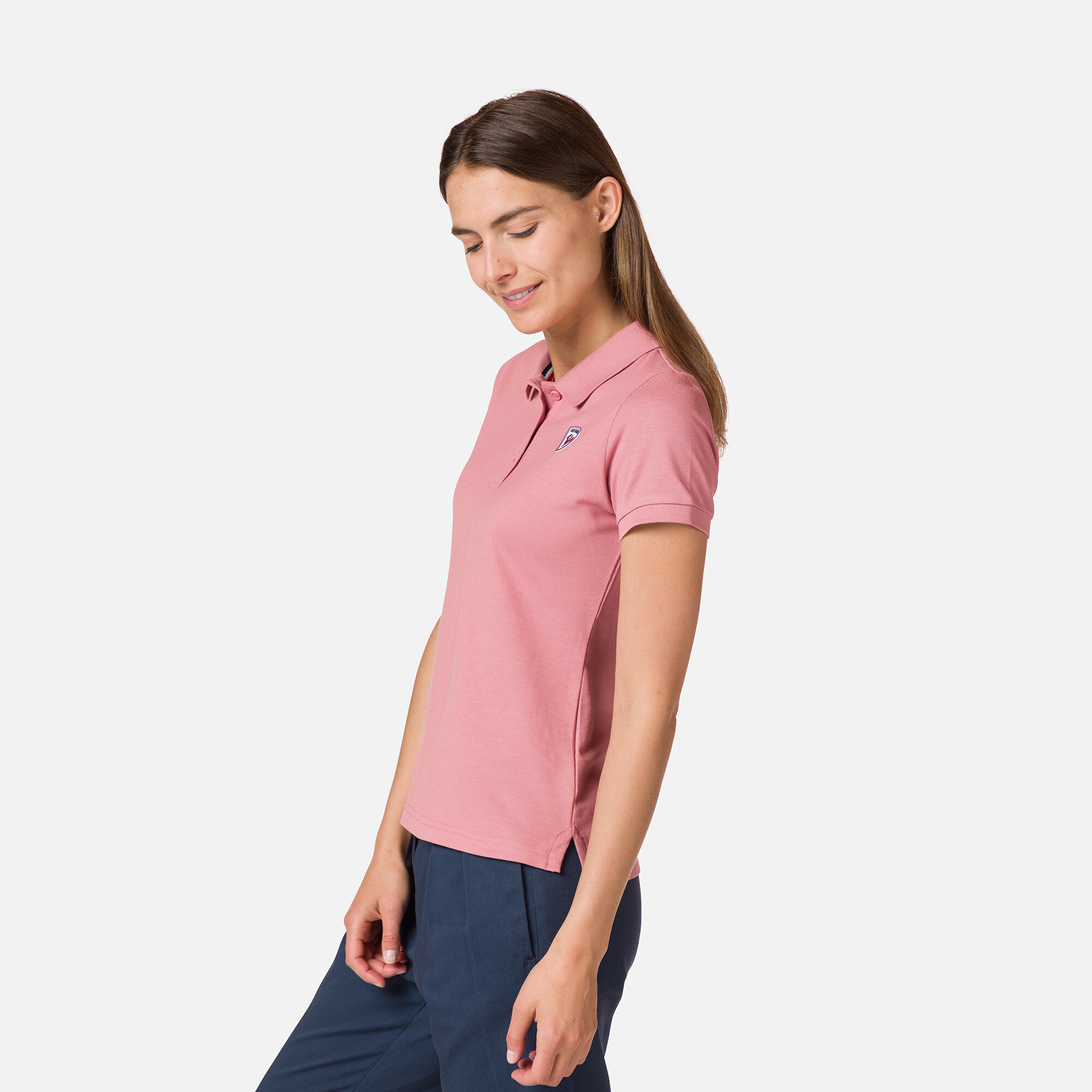 Polo Logo Femme