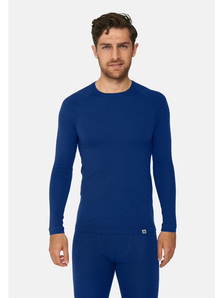DANISH ENDURANCE Baselayer-Set Merino Baselayer in marineblau günstig kaufen
