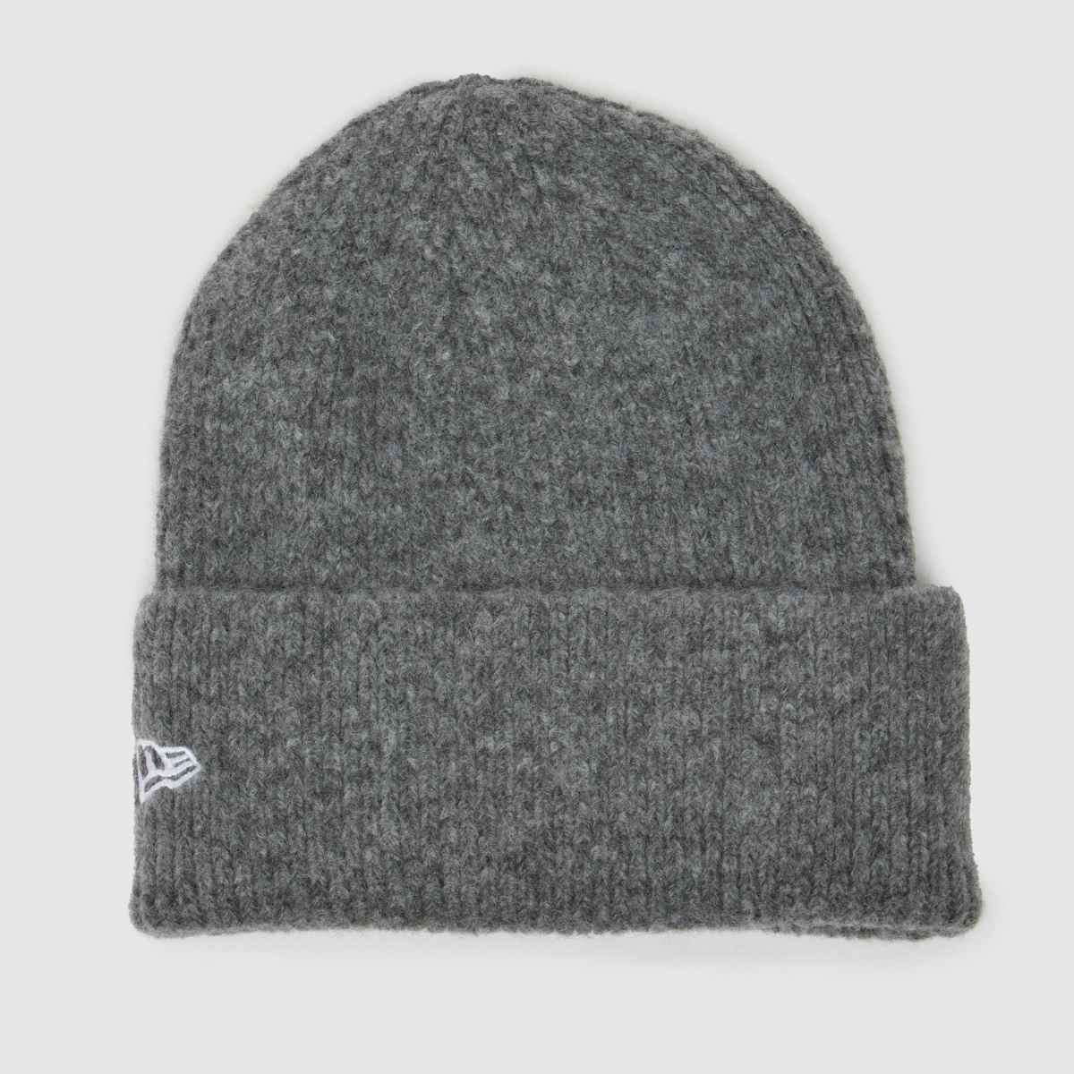 New Era grå mössa med bred manschett dam