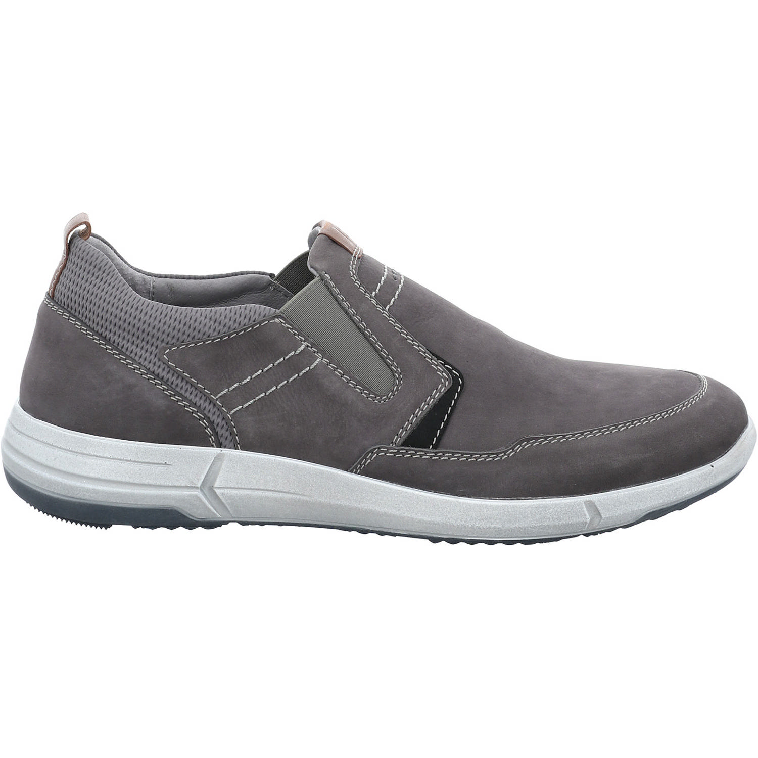 Josef Seibel Enrico 04 25304, Slip-On-Sneaker, Herren, Grau (Asphalt-Kombi)