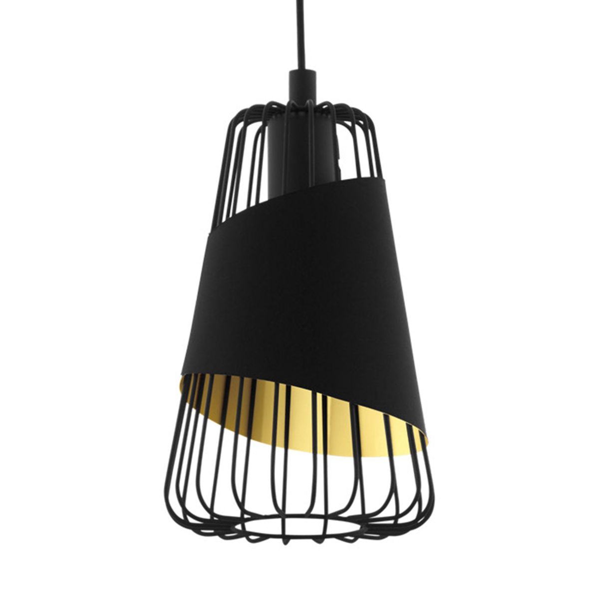 EGLO Pendelleuchte Austell Schwarz 16,5 cm