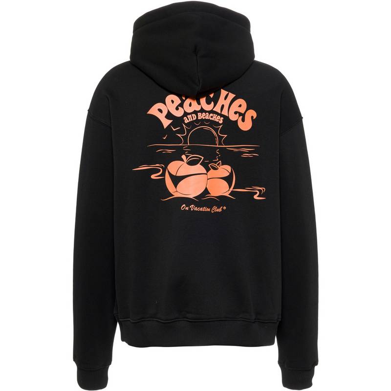 ON VACATION peaches and beaches Hoodie