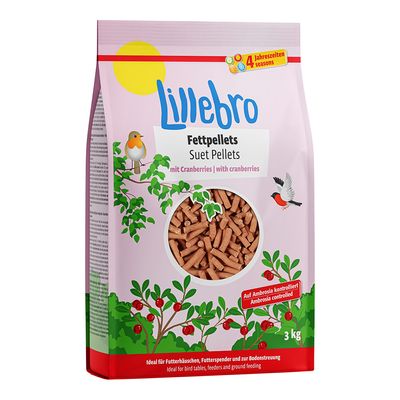 Lillebro Fettpellets mit Cranberries