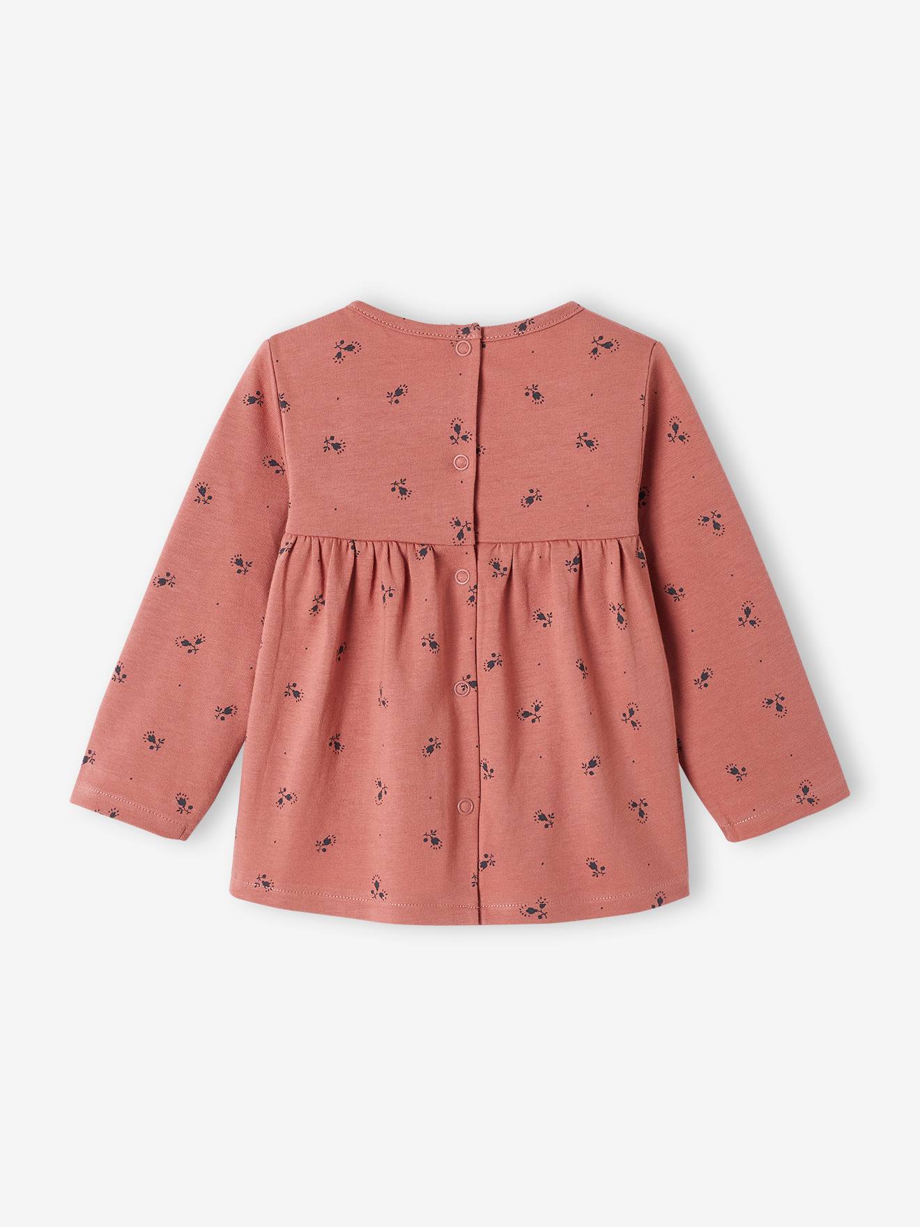 T-shirt imprimé bébé fille bleu nuit
