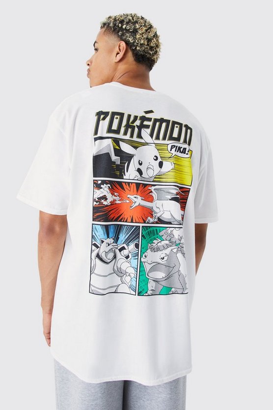 Oversize T-Shirt mit lizenziertem Pokemon-Print