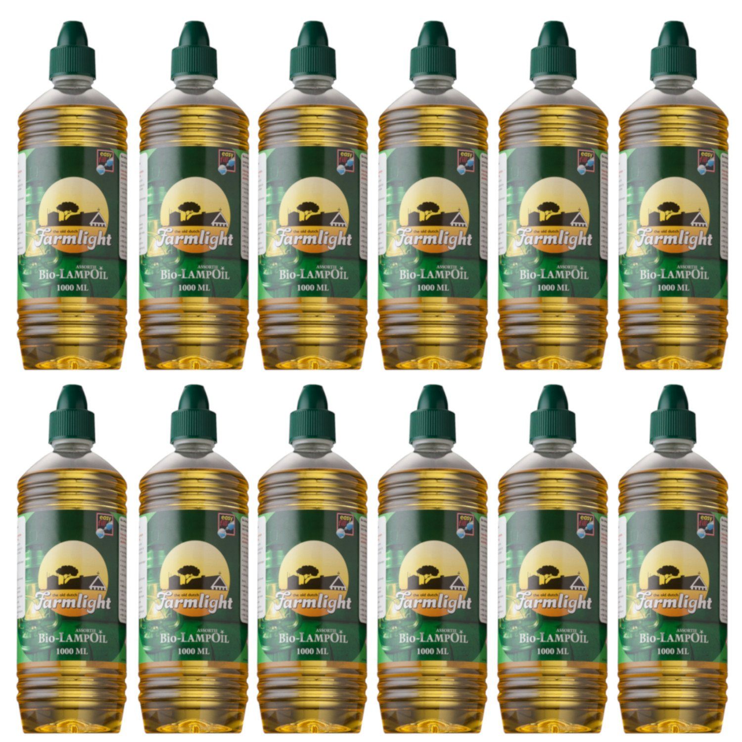Moritz Lampenöl 12 Liter Bio Lampenöl gelb, 8.4 kg, für Bambusfackeln, Gartenfackeln, Öllampen Outdoor Zubehör