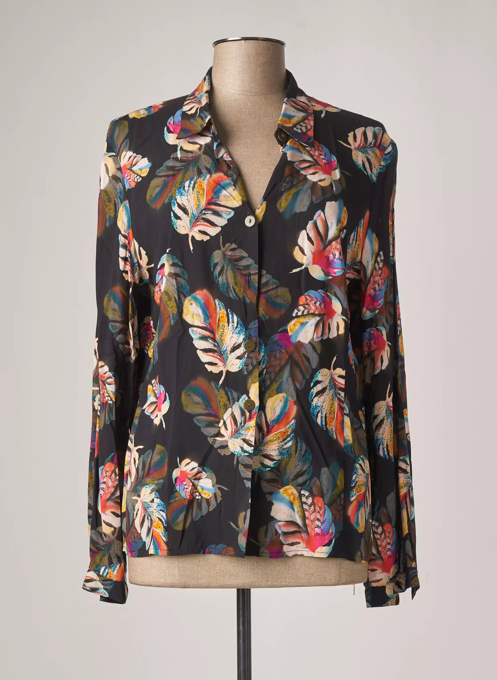 Gevana Chemisiers Femme couleur noir